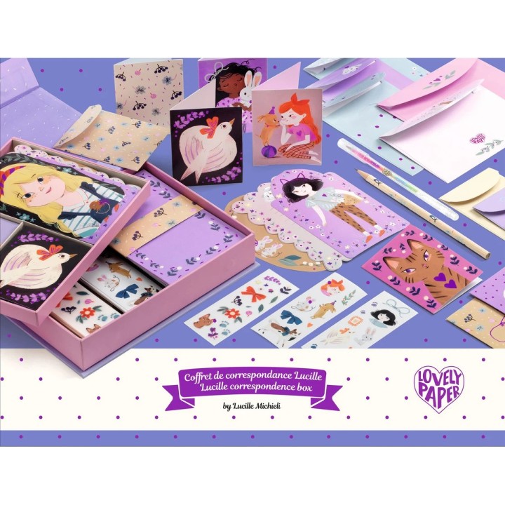 Caja grande de correspondencia Lucille