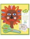 Crear con pegatinas - Peluquería