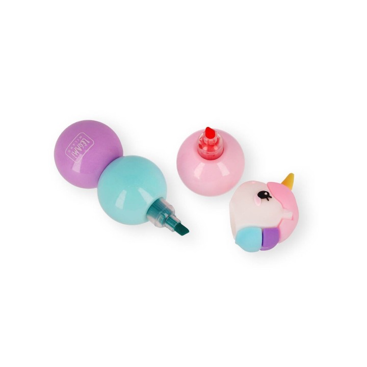 Marcador 3 en 1 Unicornio