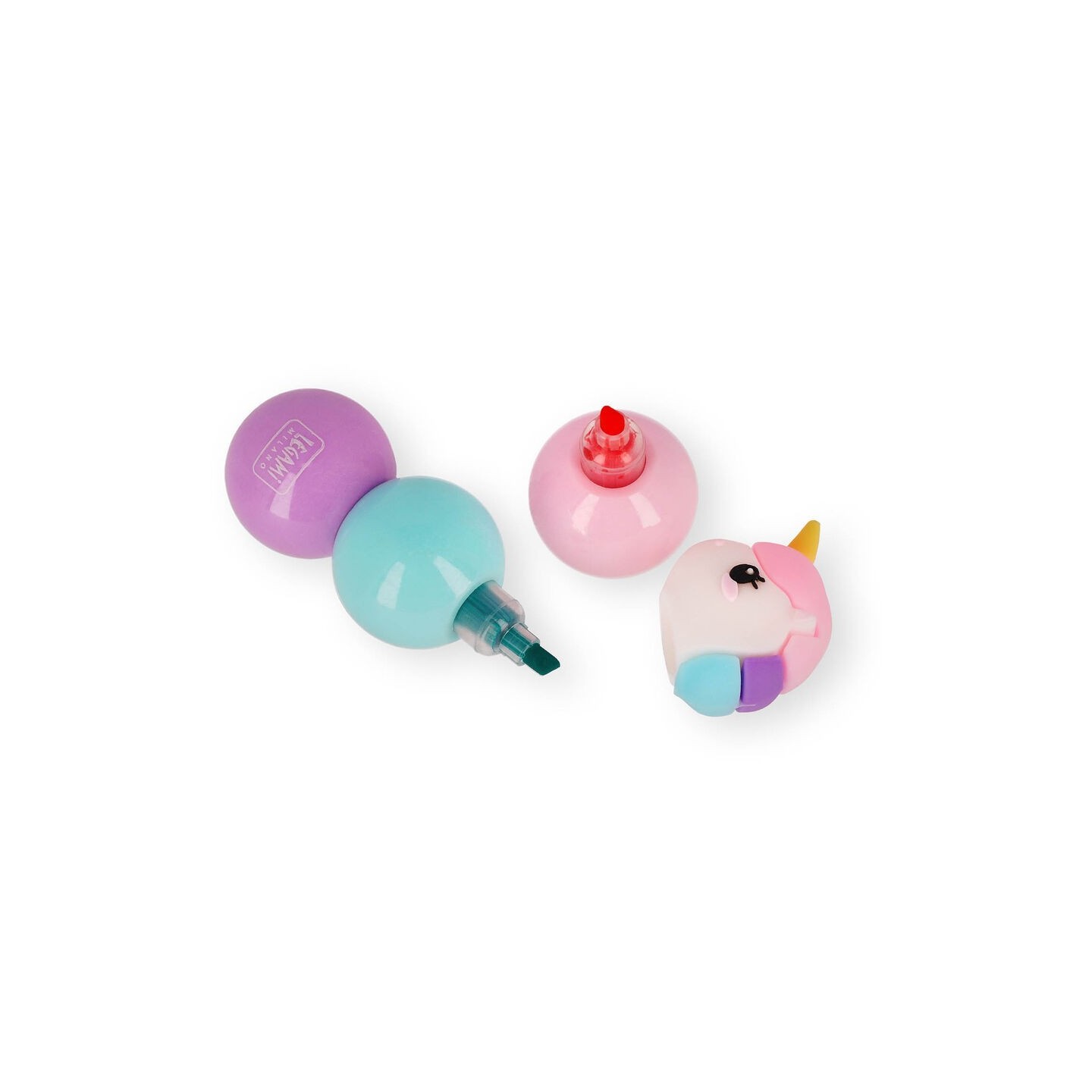 Marcador 3 en 1 Unicornio