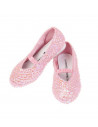 Zapato Lentejuelas Lily Rosa Claro