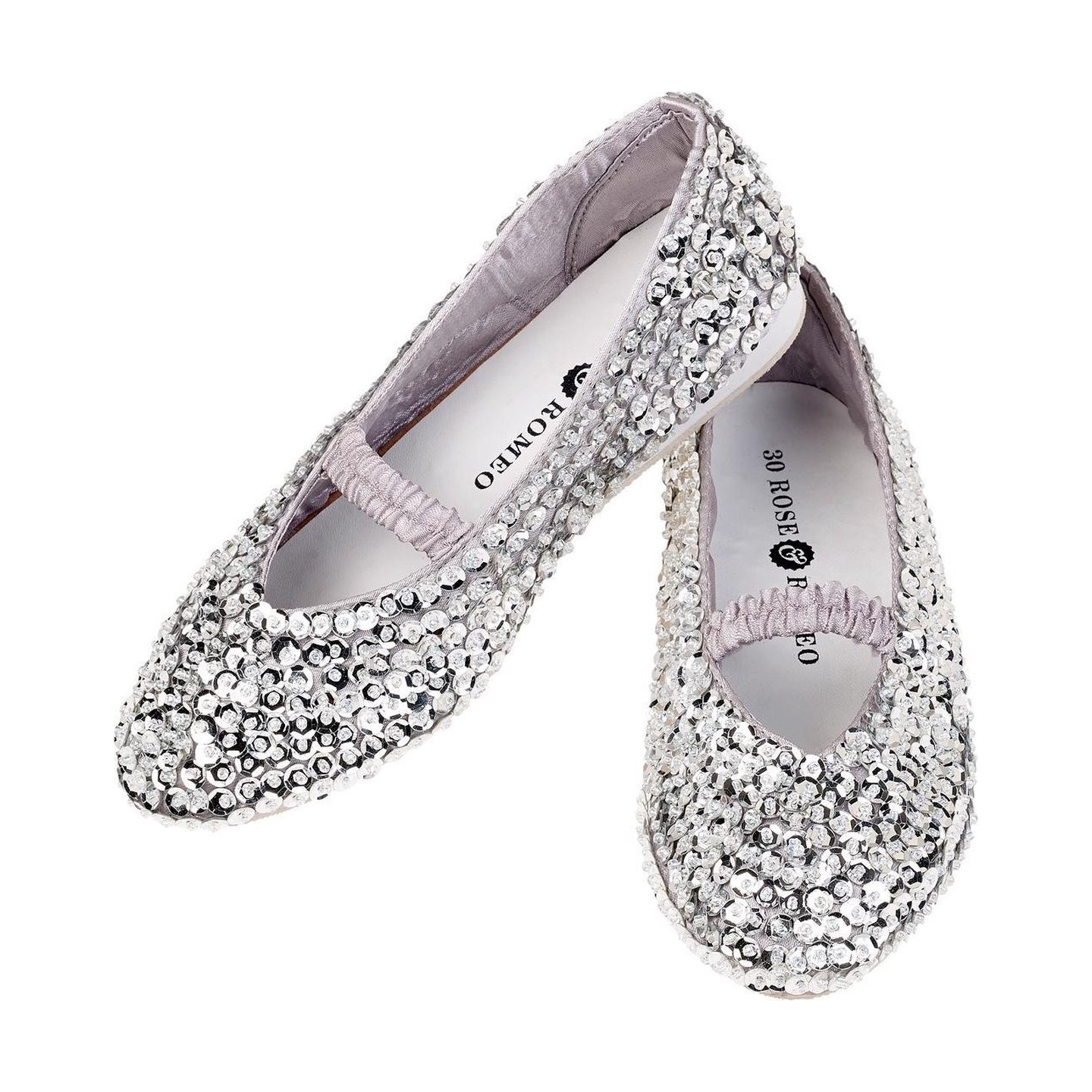 Zapato Lentejuelas Lily Plata
