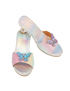 Sandalias Tacón Mariposa Arcoiris Ophelie