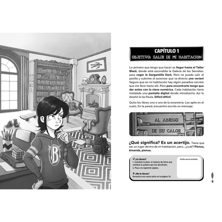 Amanda Black - Escape Book: El secreto de la mansión Black