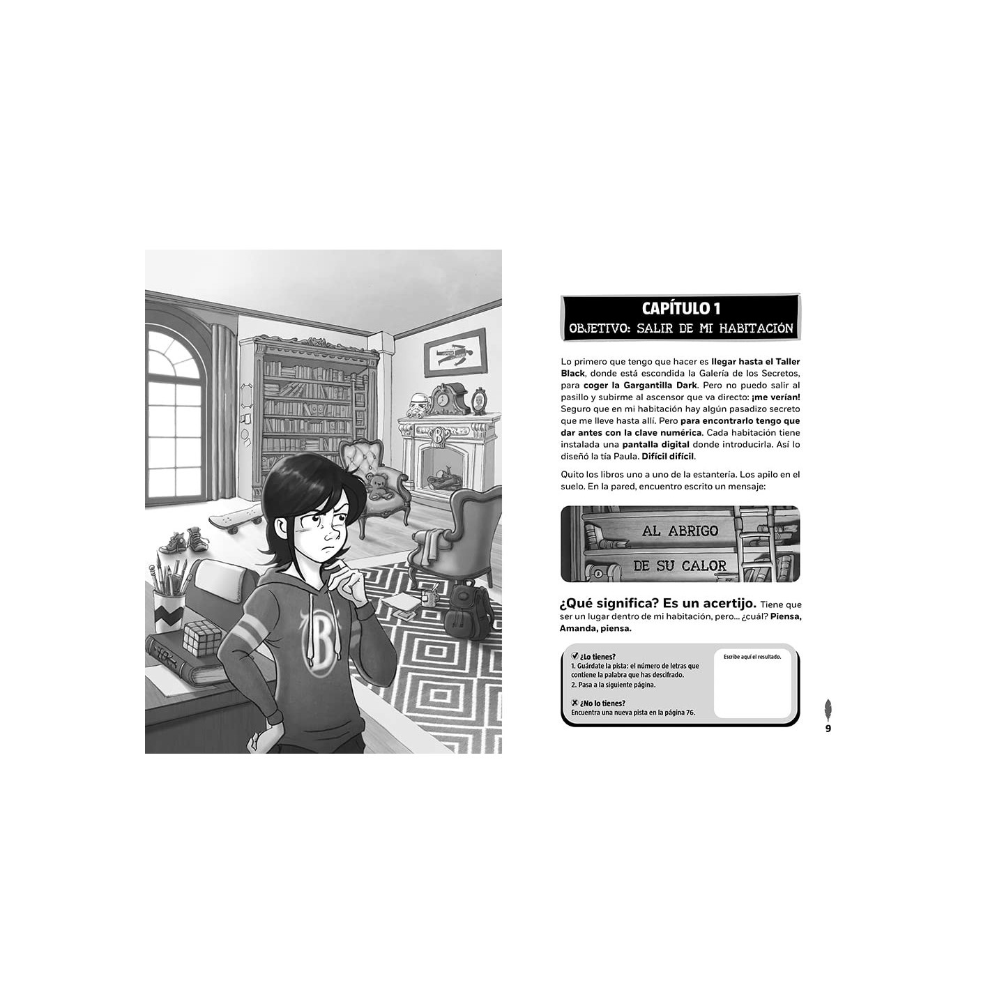 Amanda Black - Escape Book: El secreto de la mansión Black