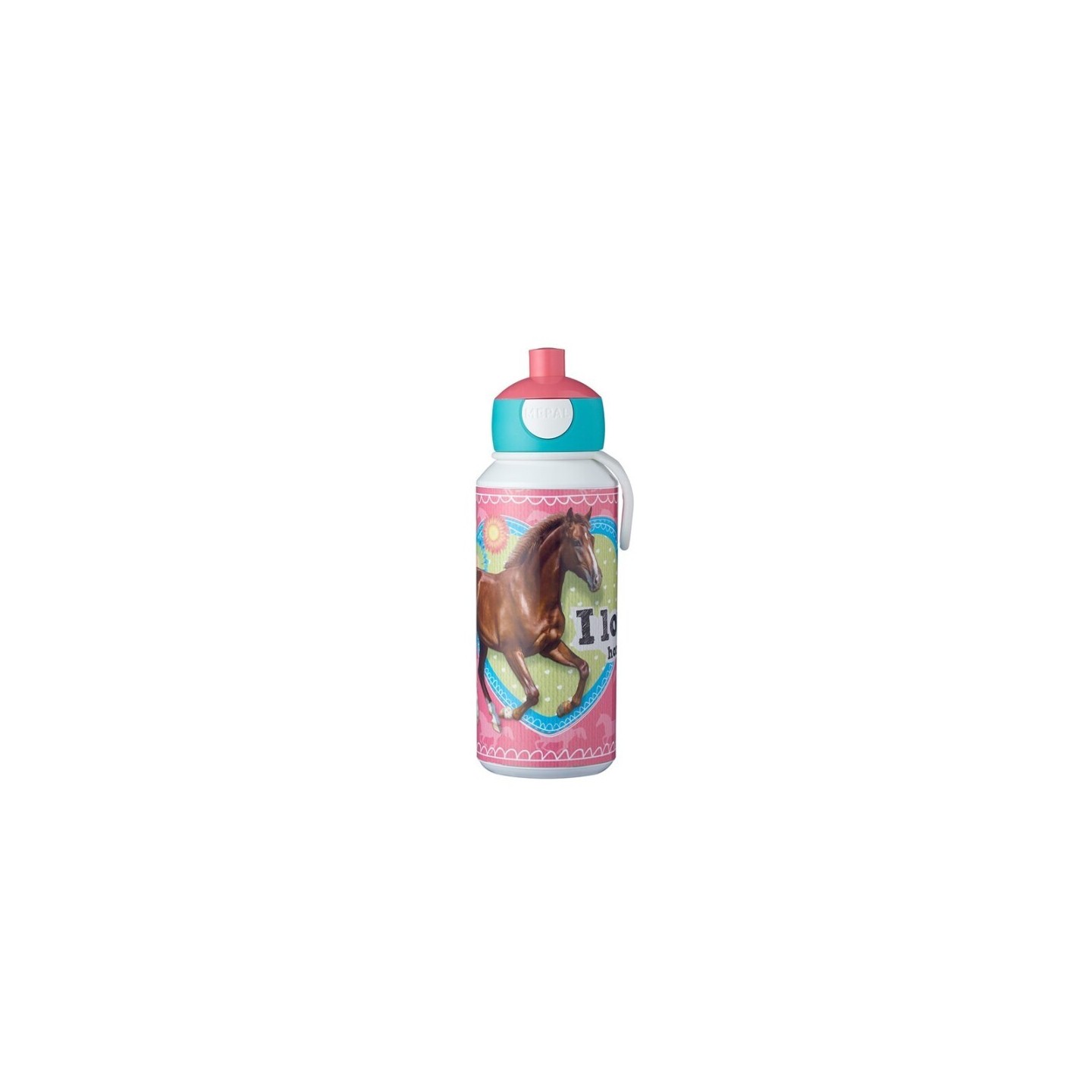 Botella Campus Pop Up 400ml Caballo