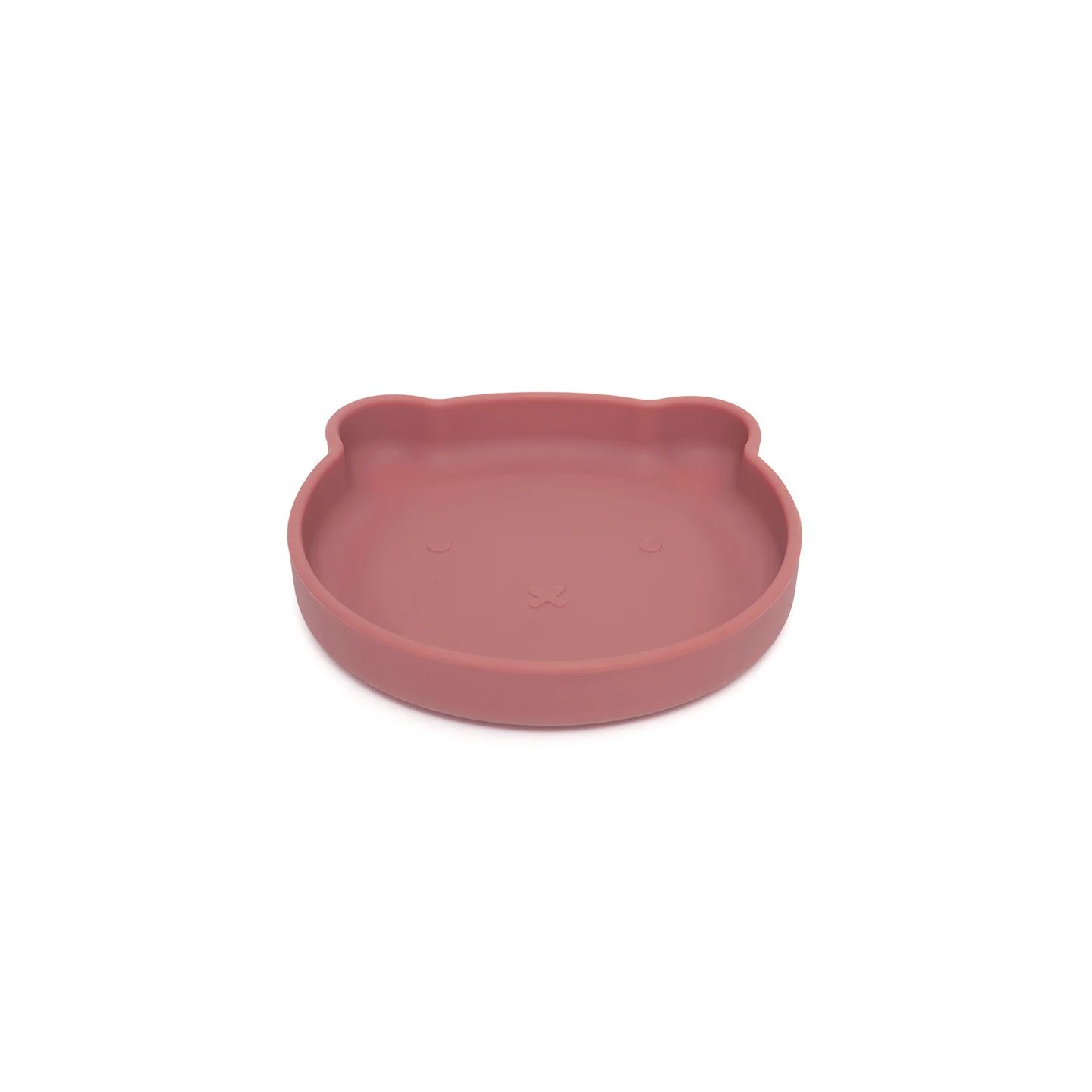 Plato con Ventosa Bear Mahogany Rose
