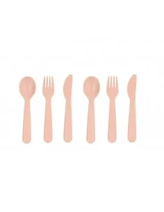 6 Cubiertos Tutete Light Pink