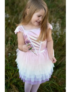 Vestido Rainbow Ruffle Tutu 5-6 Años 2
