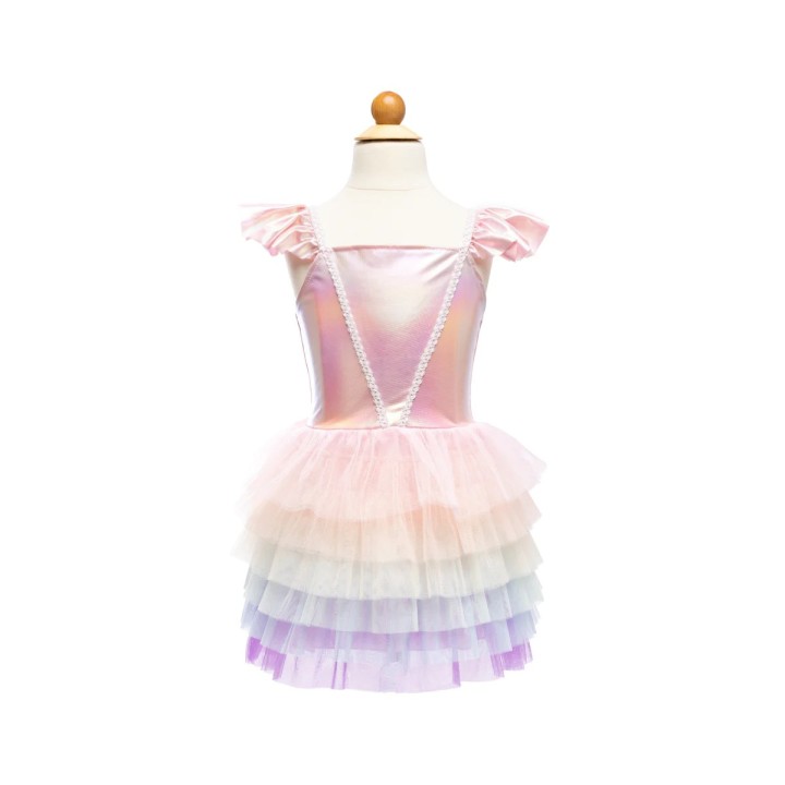 Vestido Rainbow Ruffle Tutu 5-6 Años