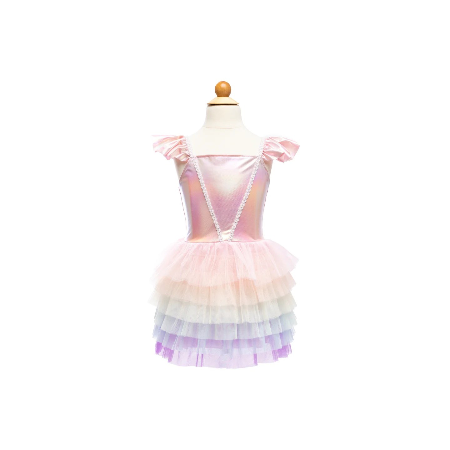 Vestido Rainbow Ruffle Tutu 5-6 Años