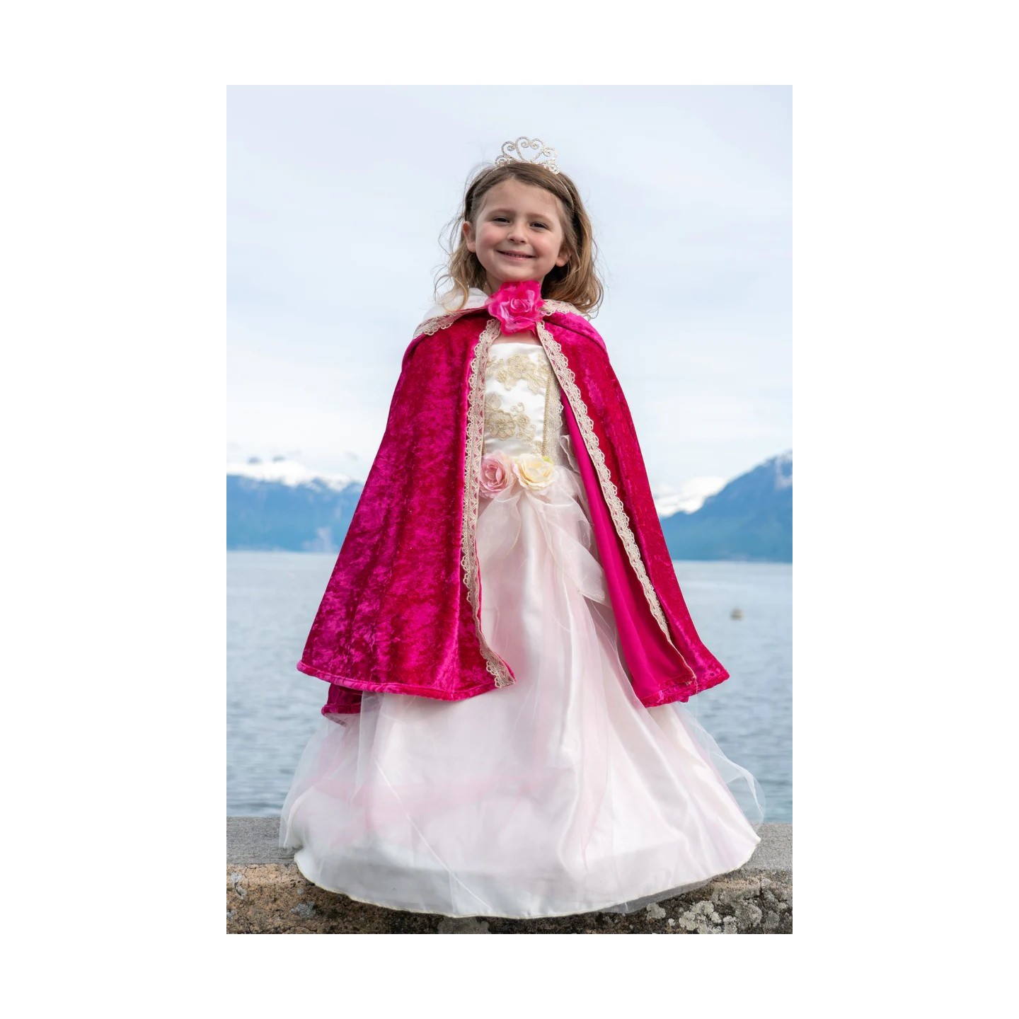 Capa Princesa Deluxe Fucsia