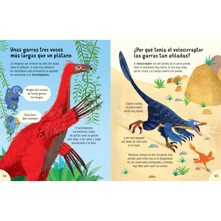 ¿A que no lo sabias? Dinosaurios