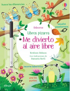 Libro Pizarra - Me divierto al aire libre