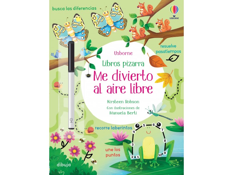 Libro Pizarra - Me divierto al aire libre