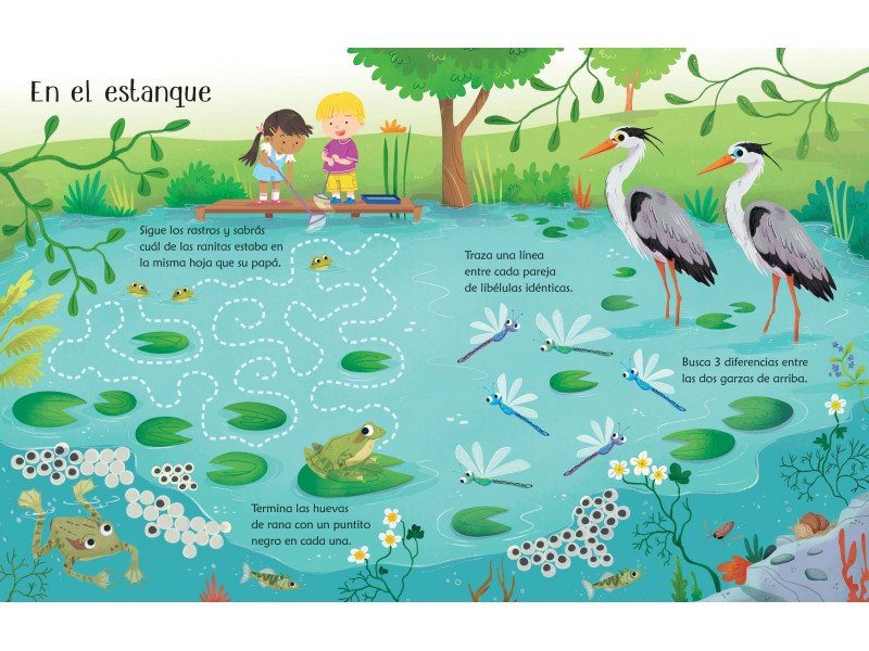 Libro Pizarra - Me divierto al aire libre
