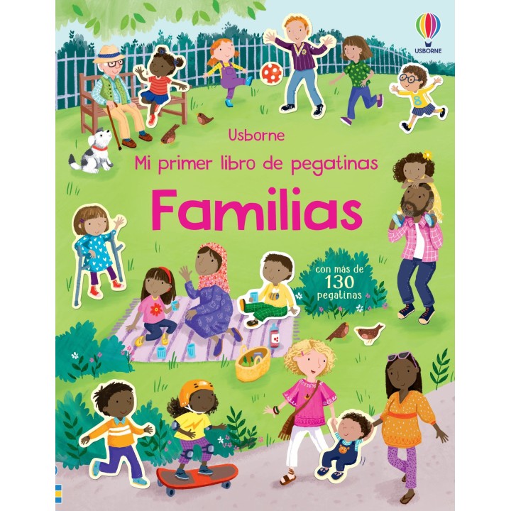 Mi primer libro de pegatinas - Familias