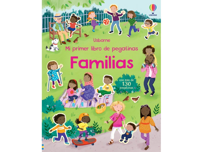 Mi primer libro de pegatinas - Familias