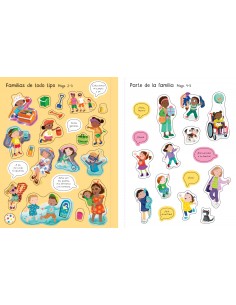 Mi primer libro de pegatinas - Familias 2
