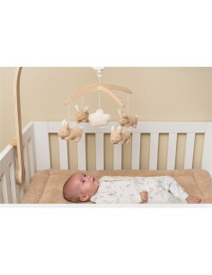 Móvil Musical de Madera Baby Bunny 2