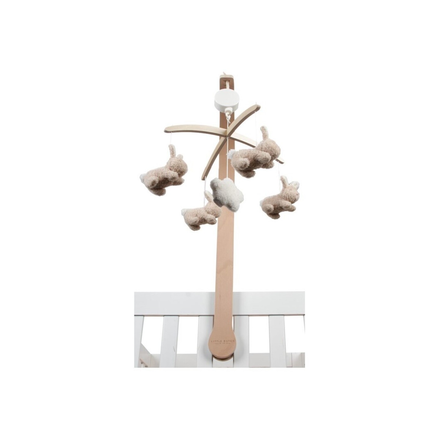 Móvil Musical de Madera Baby Bunny