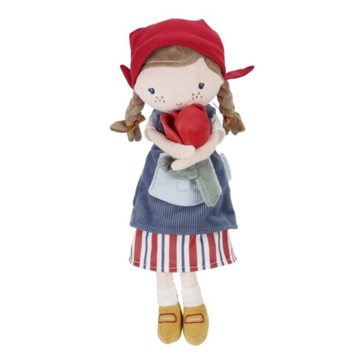 Muñeca Granjera Rosa con Tulipán