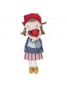 Muñeca Granjera Rosa con Tulipán
