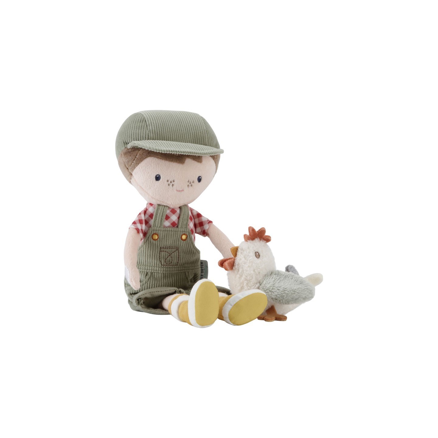 Muñeco Granjero Jim con Gallina