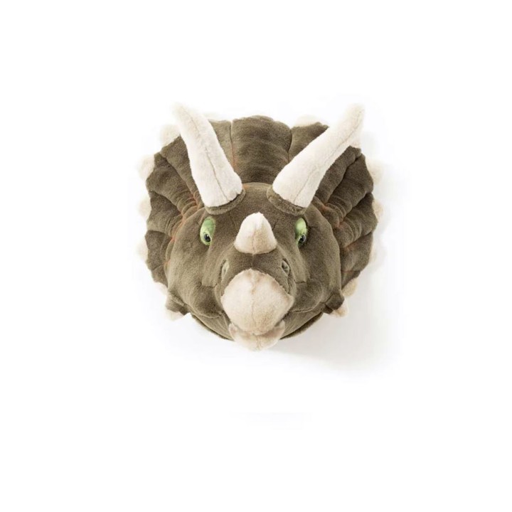 Cabeza de Peluche Adam el Triceratops