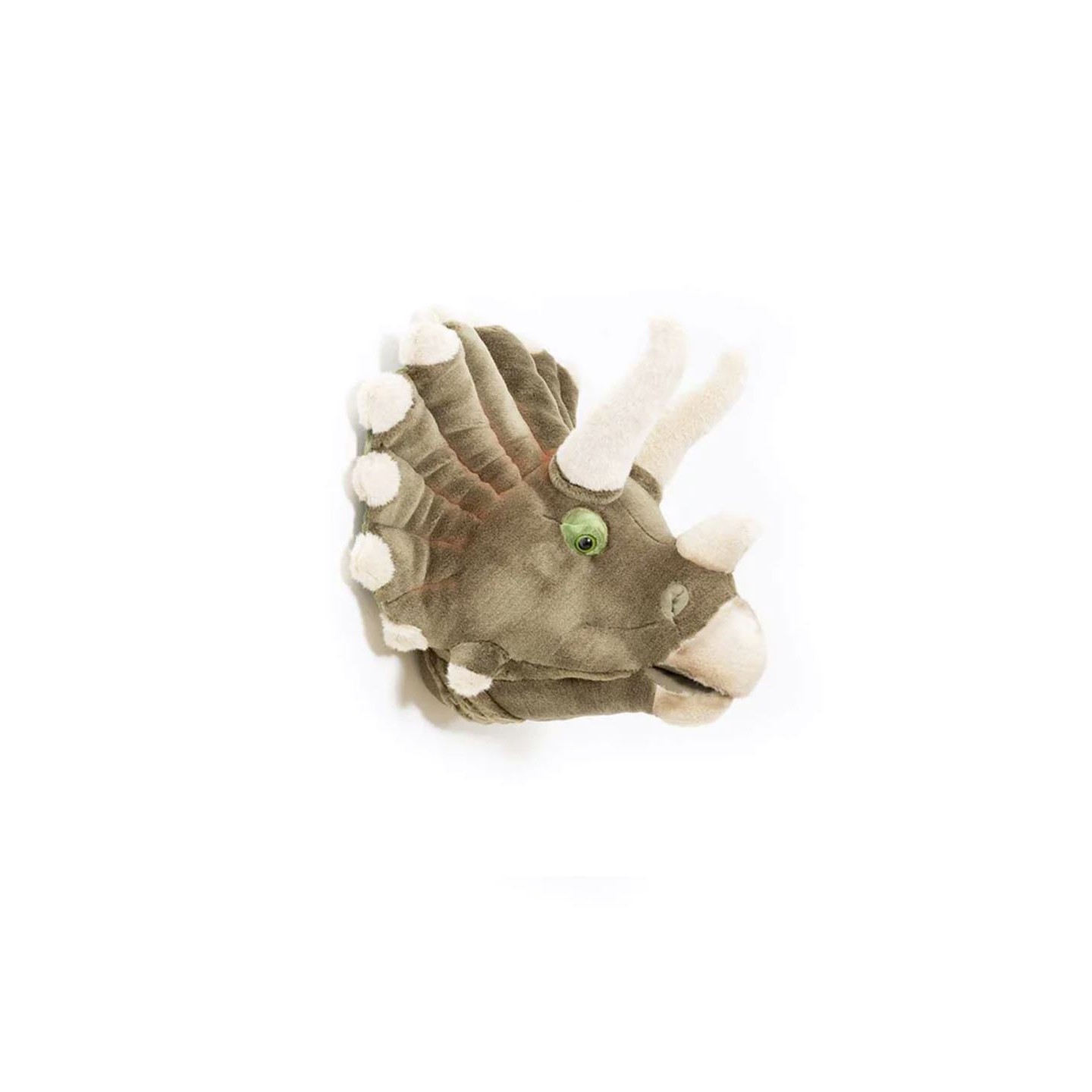 Cabeza de Peluche Adam el Triceratops