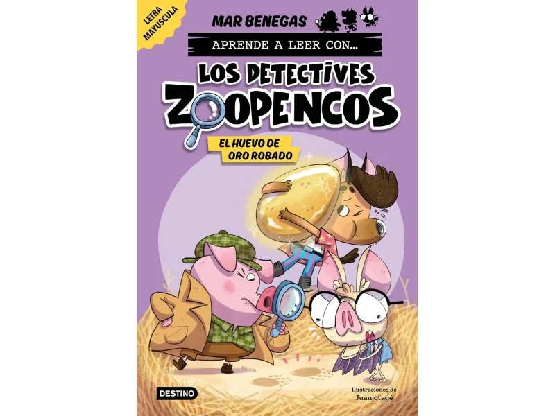 Aprender a leer con... Los Detectives Zoopencos 2. El huevo de oro robado