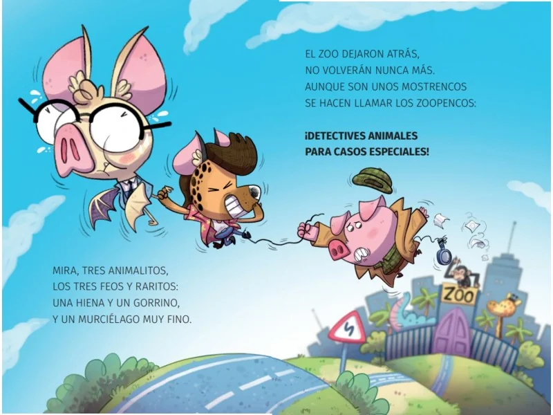 Aprender a leer con... Los Detectives Zoopencos 2. El huevo de oro robado