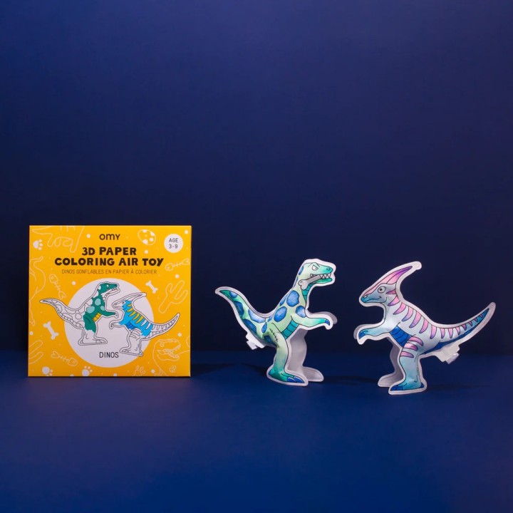 Juego para Colorear e Inflar Dinos