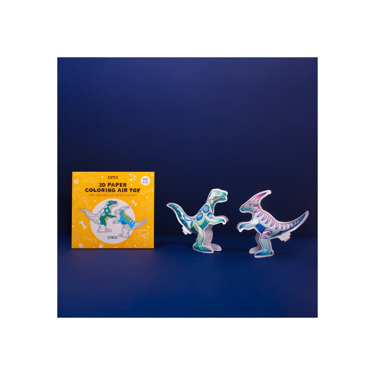 Juego para Colorear e Inflar Dinos