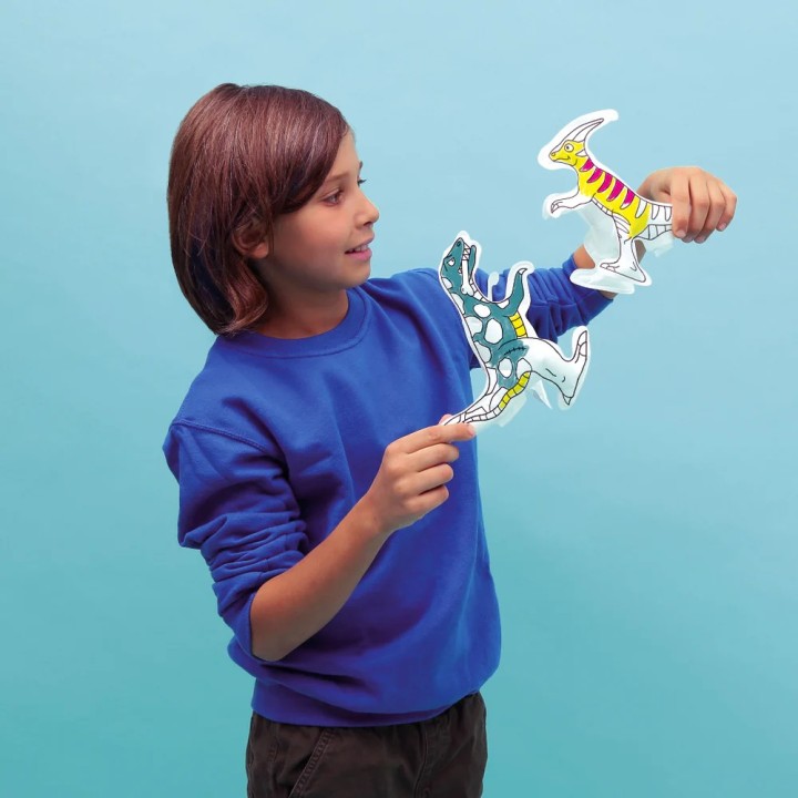 Juego para Colorear e Inflar Dinos