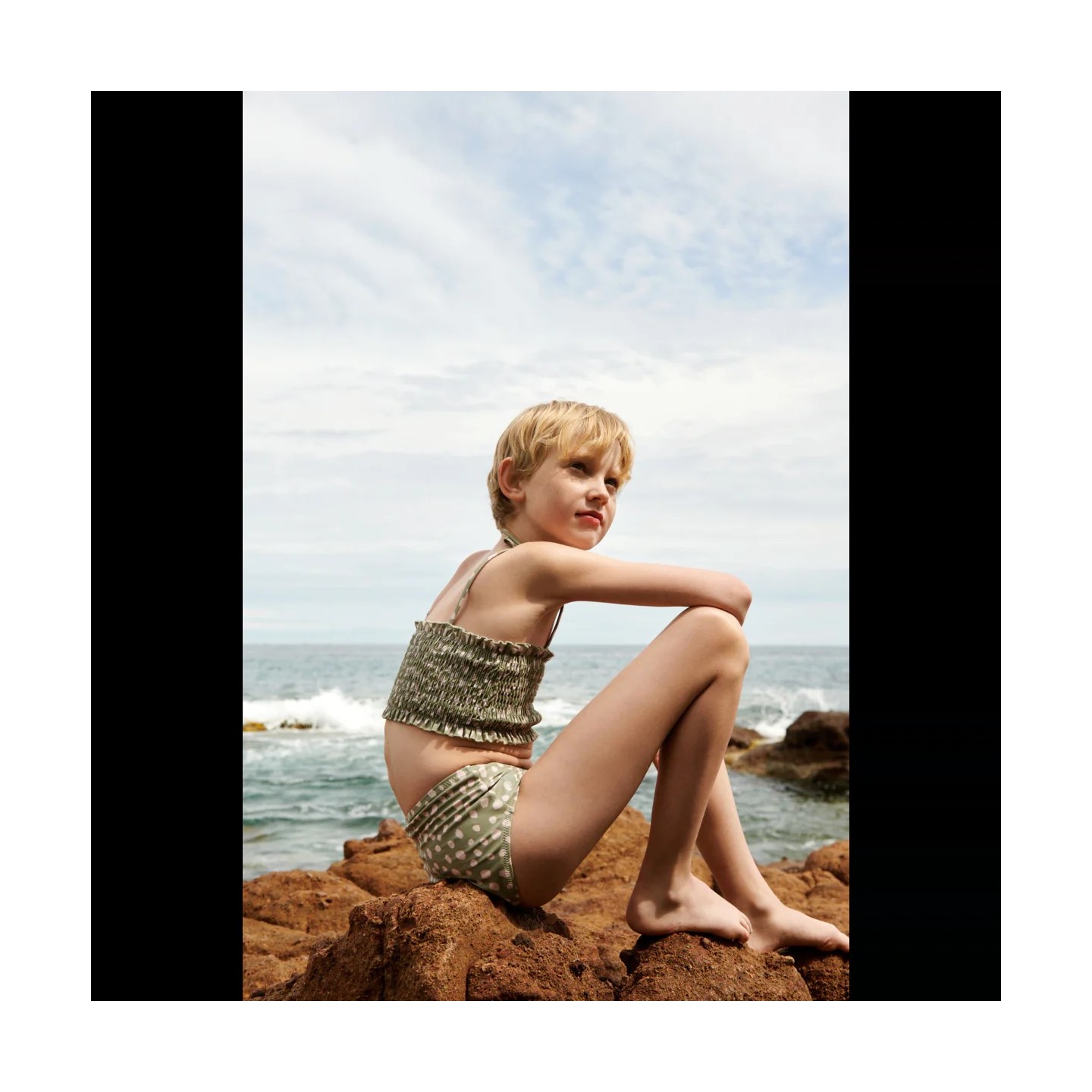 Bikini Mikaela UPF40+ Peach Sea Shell