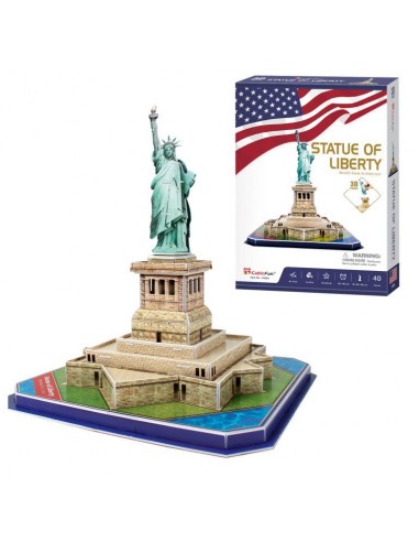 Puzle 3D Estatua de la Libertad