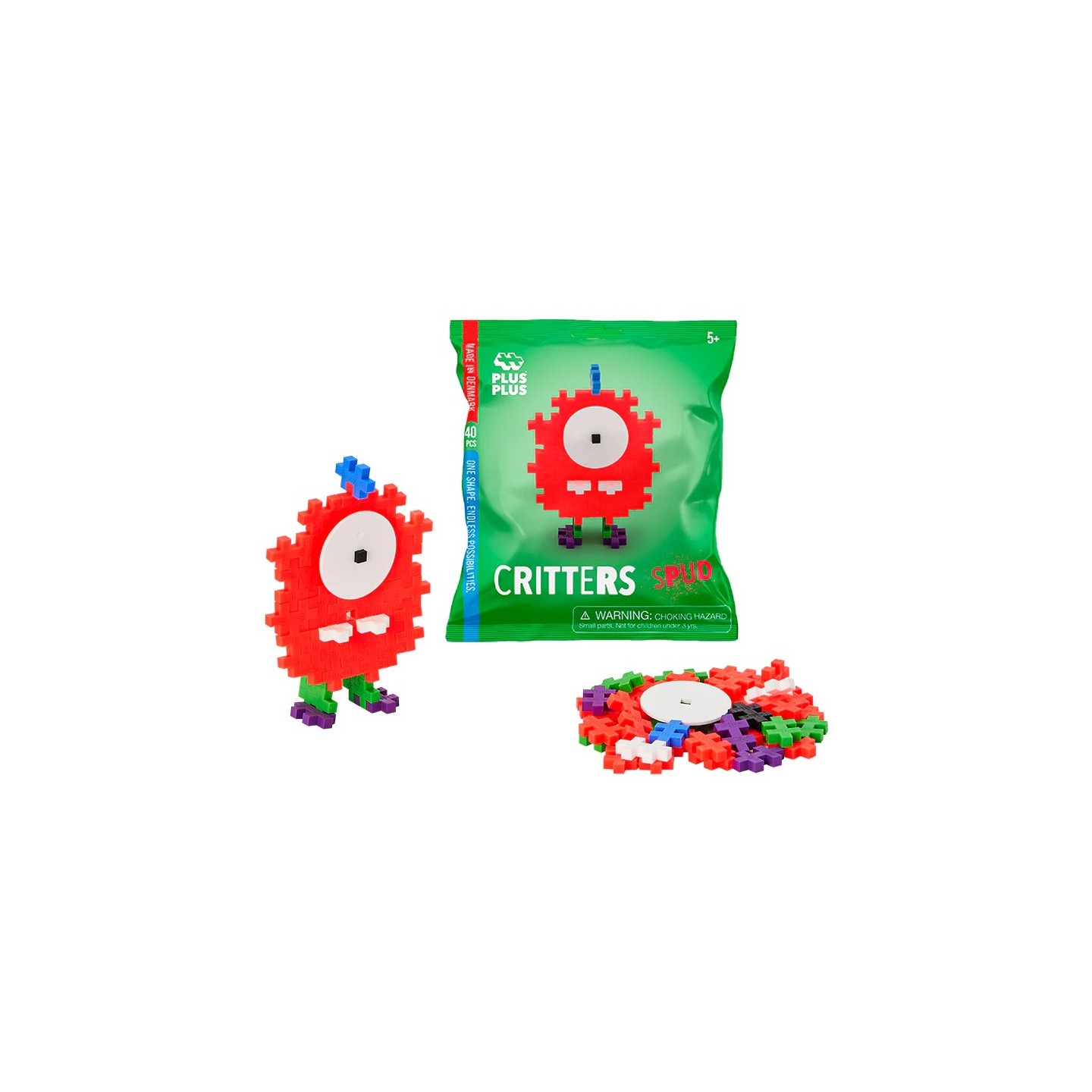 Plus Plus Bolsa Criaturas 40 Piezas