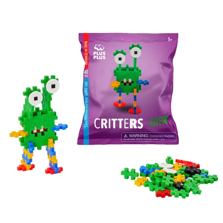 Plus Plus Bolsa Criaturas 40 Piezas