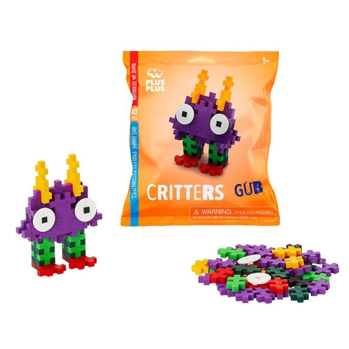 Plus Plus Bolsa Criaturas 40 Piezas