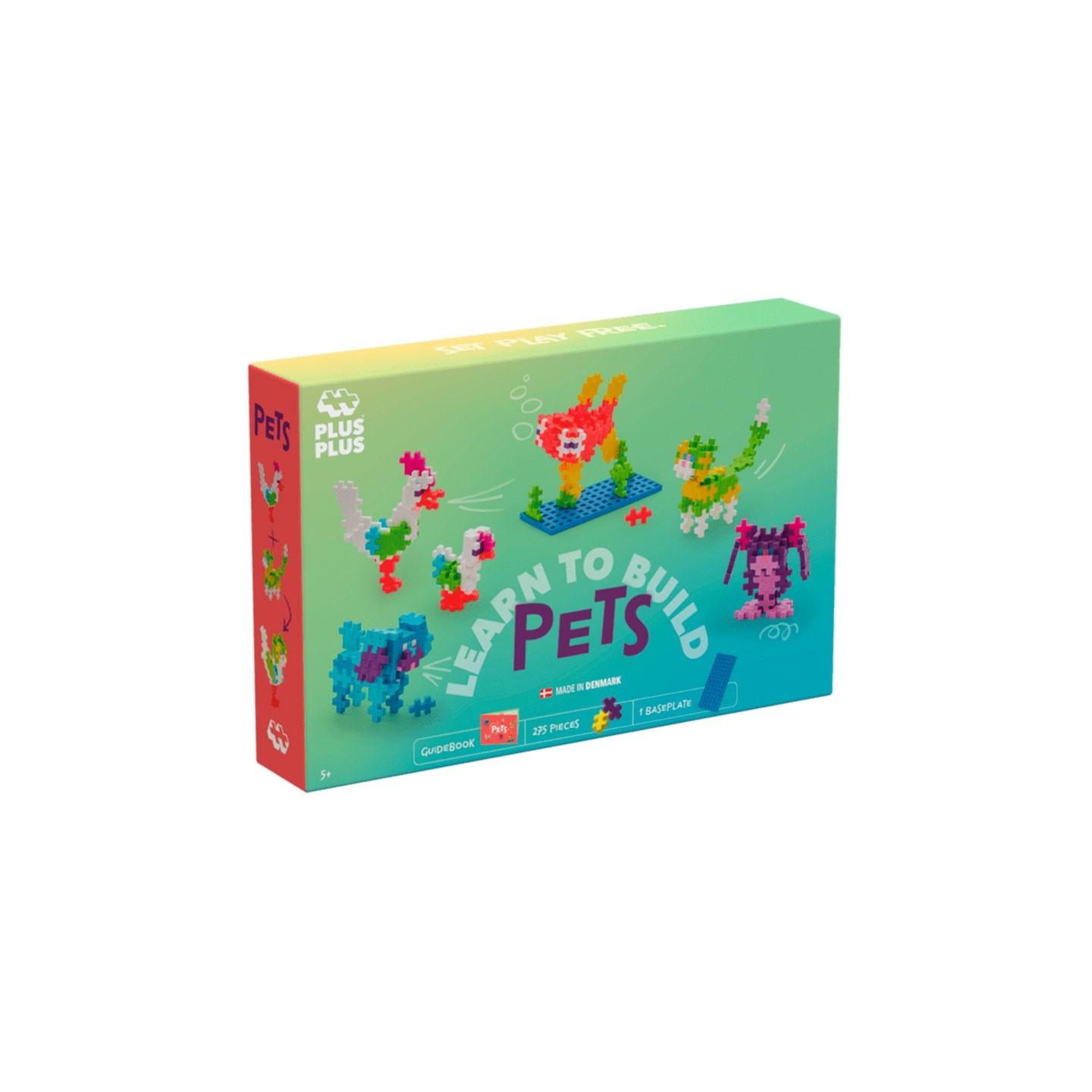 Plus Plus Learn to Build Mascotas 250 Piezas