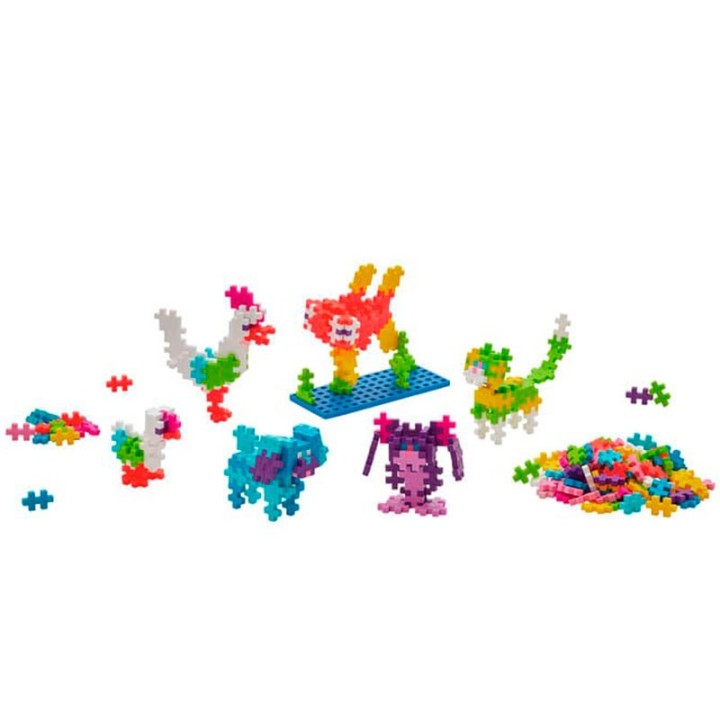 Plus Plus Learn to Build Mascotas 250 Piezas