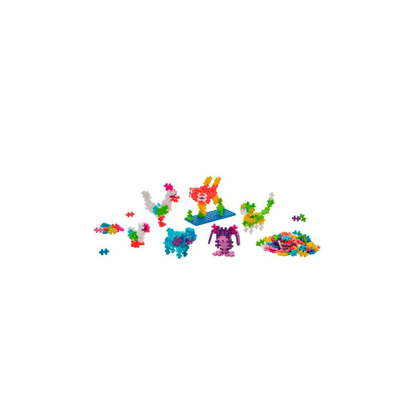 Plus Plus Learn to Build Mascotas 250 Piezas