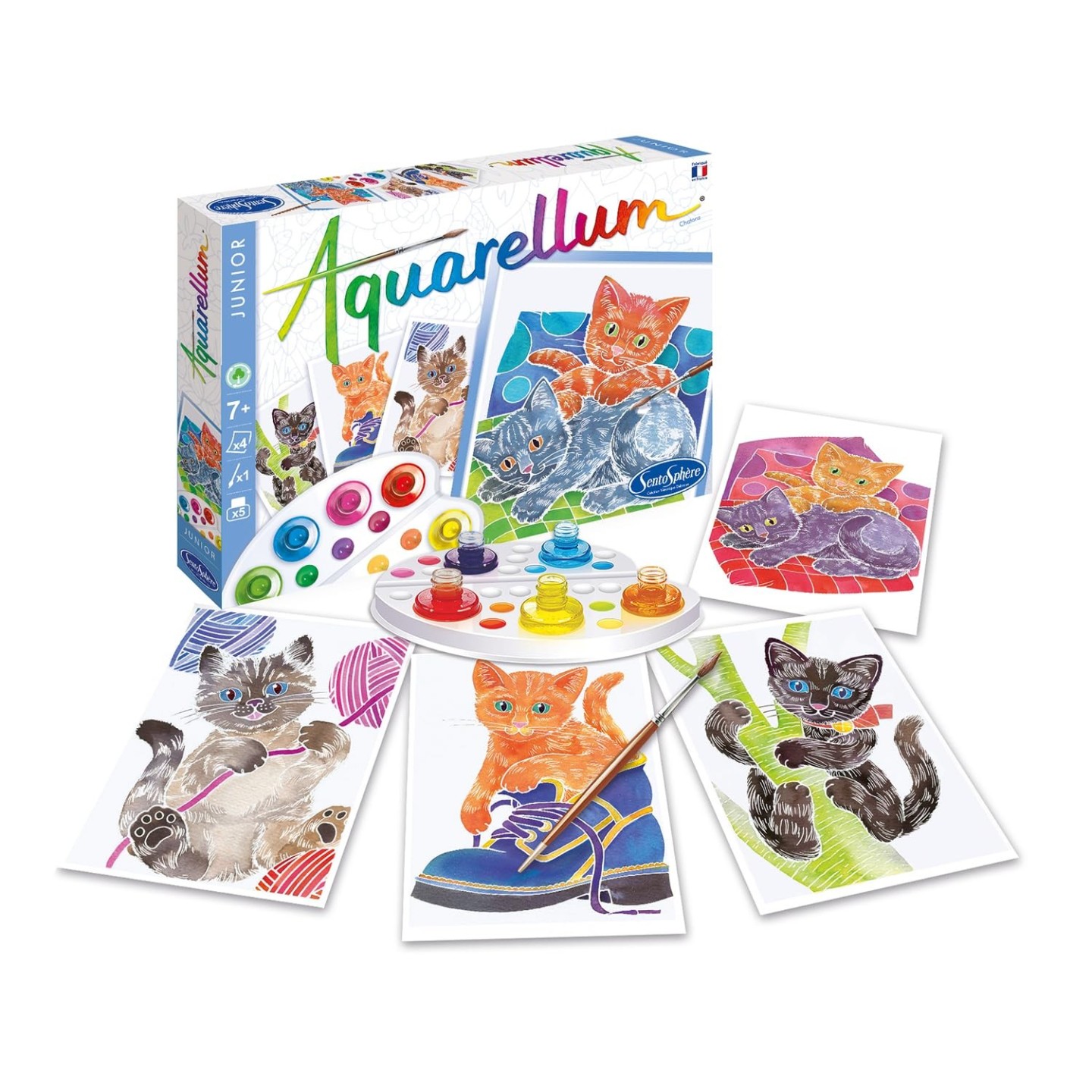 Aquarellum Junior - Gatitos