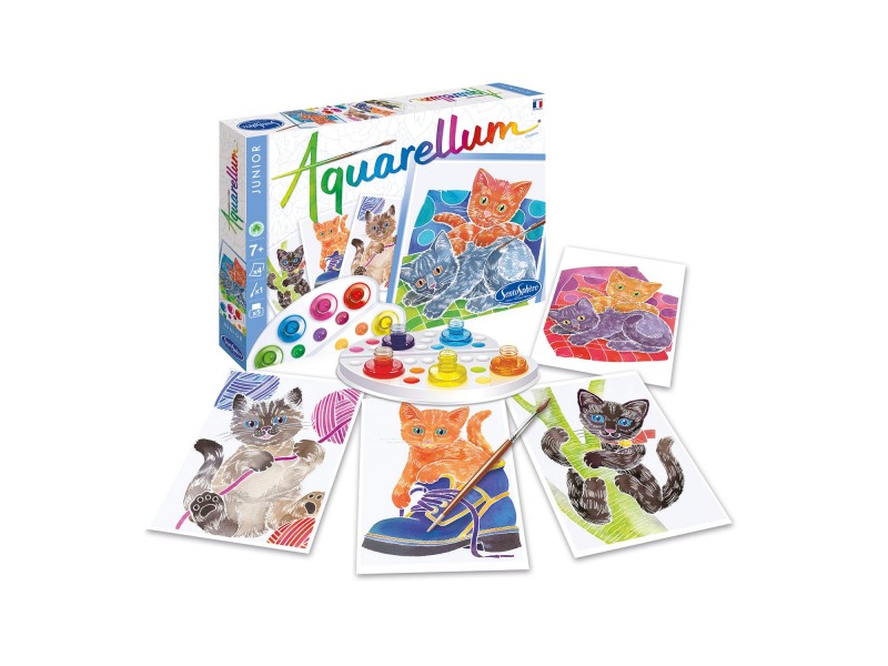 Aquarellum Junior - Gatitos