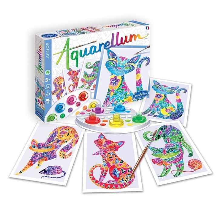 Aquarellum Junior - Gatos