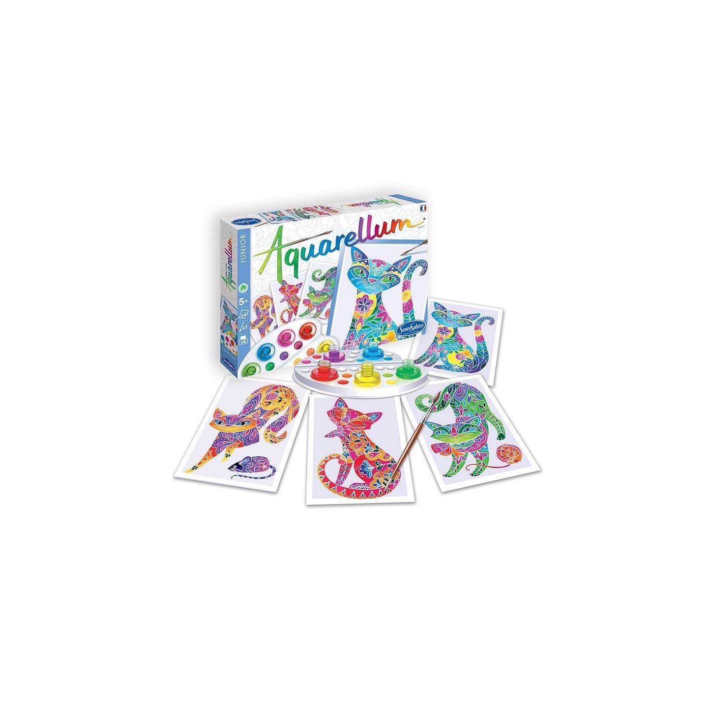 Aquarellum Junior - Gatos