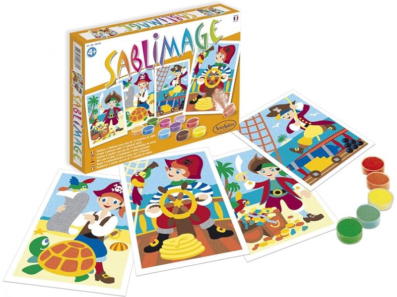 Sablimage Pinta con Arena - Piratas