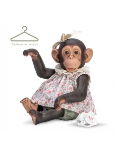 Vestido Lola La Chimpancé Flores Salmon