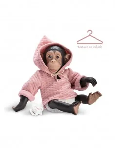 Vestido Lola La Chimpancé Sudadera Rosa Palo